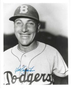 AUTOGRAPHED JOE PIGNATANO 8x10 Brooklyn Dodgers Photo
