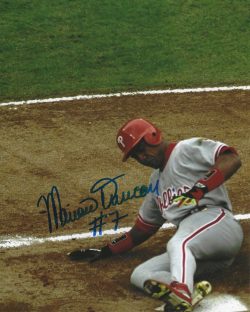 AUTOGRAPHED Mariano Duncan 8x10 Philadelphia Phillies Photo