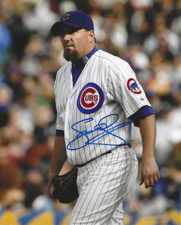 AUTOGRAPHED Scott Eyre 8x10 Chicago Cubs Photo