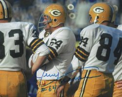 Autographed JERRY KRAMER 8x10 Green Bay Packers Photo
