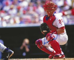 AUTOGRAPHED Mike Lieberthal 8x10 Philadelphia Phillies Photo