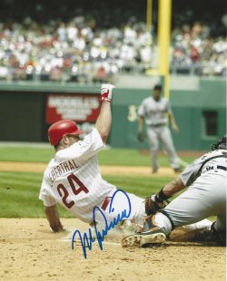AUTOGRAPHED Mike Lieberthal 8x10 Philadelphia Phillies Photo