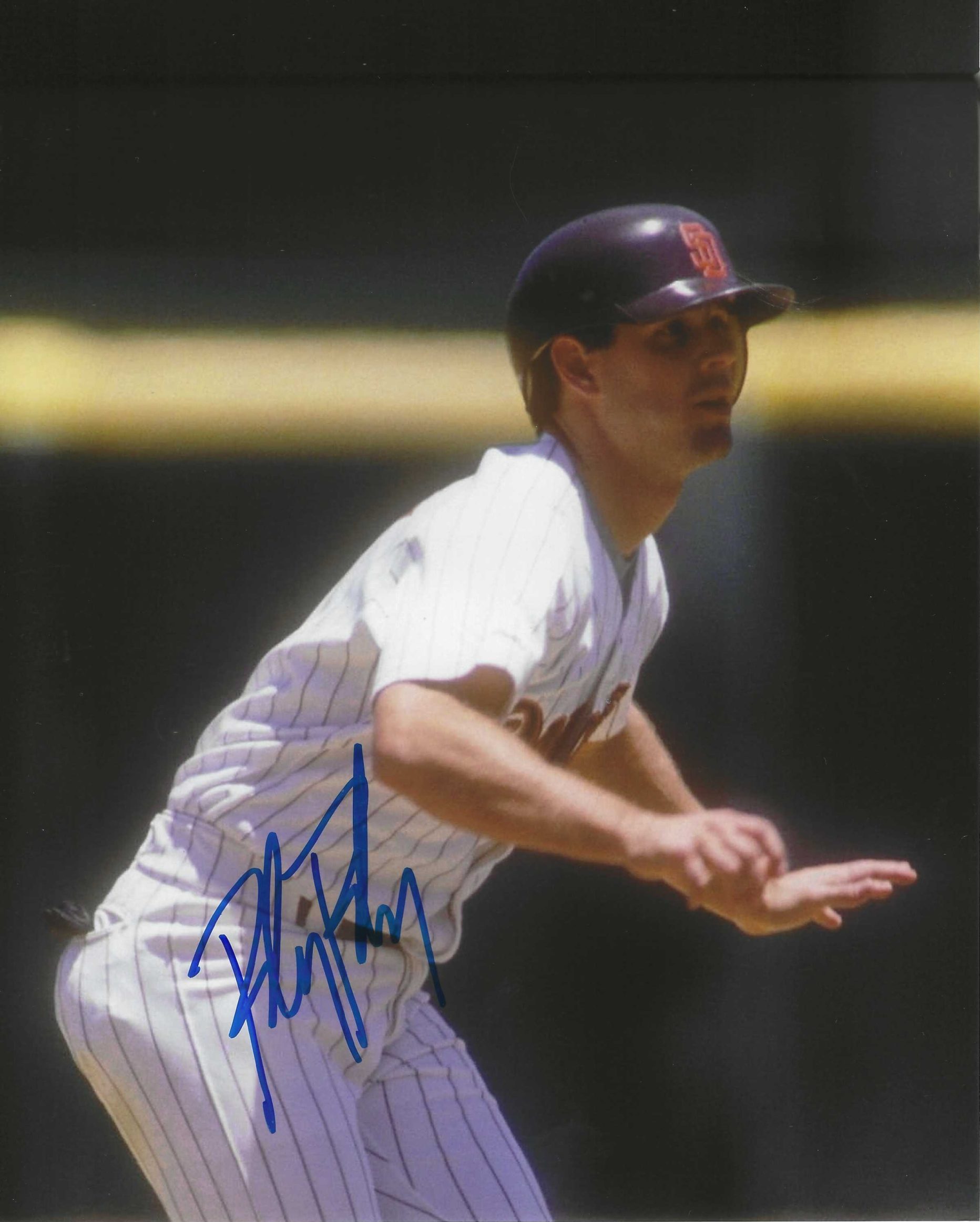 AUTOGRAPHED RANDY READY 8x10 San Diego Padres photo Main Line Autographs