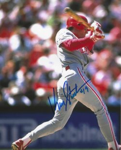 AUTOGRAPHED KEVIN STOCKER Philadelphia Phillies 8x10 Photo