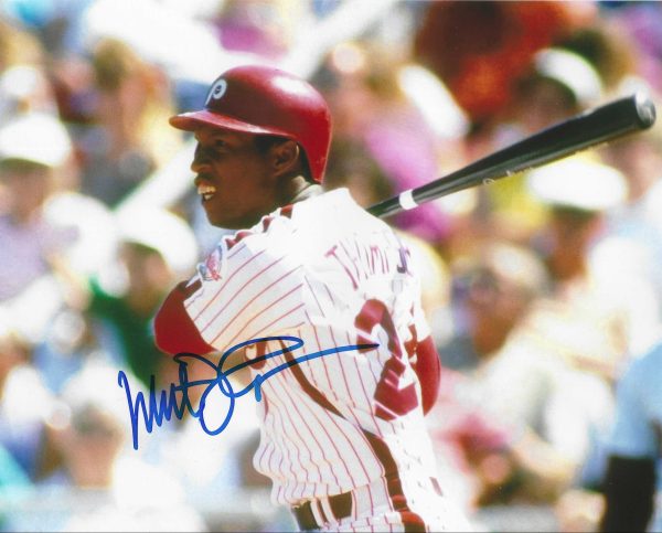 AUTOGRAPHED MILT THOMPSON Philadelphia Phillies 8x10 Photo