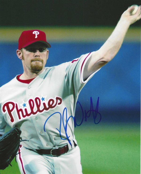 AUTOGRAPHED RANDY WOLF Philadelphia Phillies 8x10 Photo