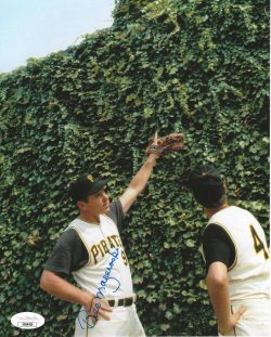Autographed BILL MAZEROSKI 8x10 Pittsburgh Pirates 8x10 Photo JSA