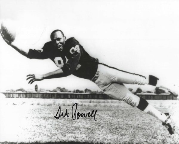 Autographed ART POWELL 8x10 Oakland Raiders photo