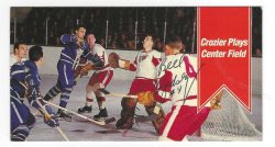 Autographed 1994 Parkhurst BILL GADSBY Detroit Red Wings Tall Boy card