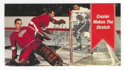 Autographed 1994 Parkhurst BILL GADSBY Detroit Red Wings Tall Boy card