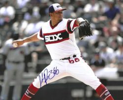AUTOGRAPHED JOSE RUIZ 8X10 Chicago White Sox photo