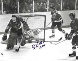 Autographed BRIAN SUTTER 8x10 St. Louis Blues Photo