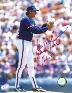 AUTOGRAPHED STEVE TROUT 8X10 Chicago Cubs Photo