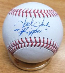 Autographed Jack "the Ripper" Clark Rawlings Official Major League Baseball