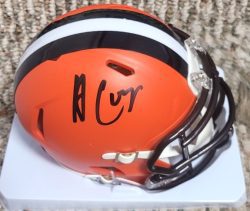 Autographed AMARI COOPER Cleveland Browns Mini Helmet w/Beckett Hologram