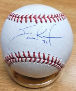 Autographed IAN KENNEDY Official Major League Baseball