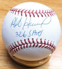 ROBERTO HERNANDEZ "326 Saves" Autographed Official Major League Baseball