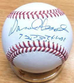 Autographed DAROLD KNOWLES "72,73,74 WSC" Official Major League Baseball