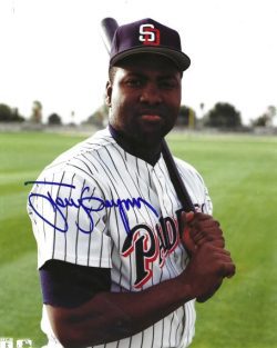 AUTOGRAPHED  TONY GWYNN  8X10 San Diego Padres Photo JSA