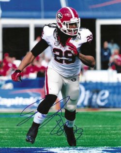 Autographed JARVIS  JONES 8x10 Georgia Bulldogs Photo