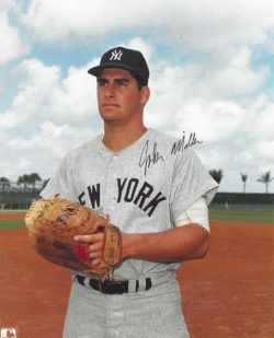 AUTOGRAPHED JOHN MILLER 8x10 New York Yankees Photo