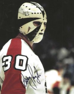 Autographed Bobby Taylor 8X10 Philadelphia Flyers Photo