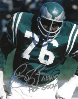 Autographed  BOB BROWN 8X10 Philadelphia Eagles Photo