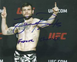 Autographed Jarred "Future Champ" Brooks UFC & MMA 8x10 photo with COA
