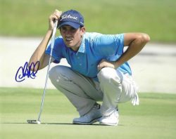 Autographed Chesson Hadley PGA 8x10 Photo with COA