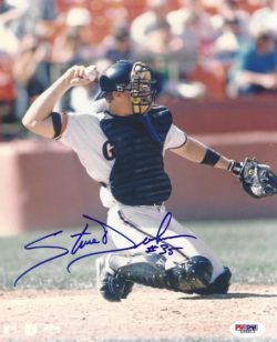 AUTOGRAPHED STEVE DECKER 8x10 San Francisco Giants Photo PSA/DNA Hologram
