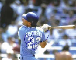 AUTOGRAPHED Jim Eisenreich 8x10 Kansas City Royals Photo