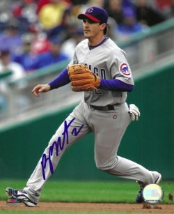 AUTOGRAPHED RYAN THERIOT 8X10 Chicago Cubs Photo
