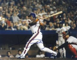 AUTOGRAPHED KEVIN MITCHELL 8X10 New York Mets photo