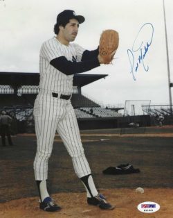 AUTOGRAPHED PAUL MIRABELLA 8x10 New York Yankees Photo PSA/DNA
