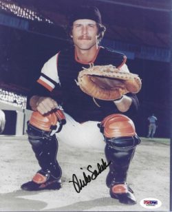 AUTOGRAPHED MIKE SADEK 8X10 San Francisco Giants Photo PSA/DNA