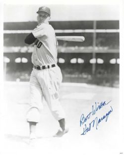 AUTOGRAPHED HAL NARAGON 8x10 Cleveland Indians Photo
