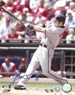 Autographed RYAN CHURCH 8x10 Washington Nationals Photo