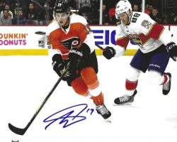 Autographed NOLAN PATRICK 8X10 Philadelphia Flyers Photo