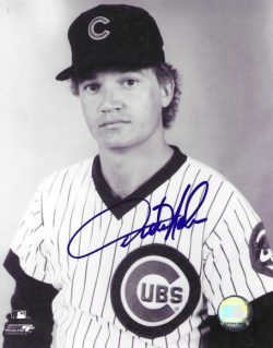 AUTOGRAPHED DICKIE NOLES 8x10 Chicago Cubs Photo
