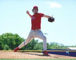 AUTOGRAPHED ANDREW PAINTER 8X10 Philadelphia Phillies photo