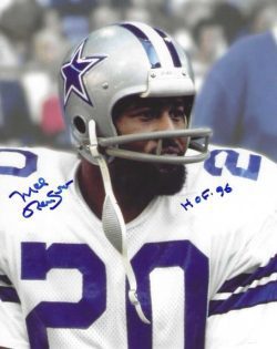 Autographed MEL RENFRO 8x10 Dallas Cowboys Photo