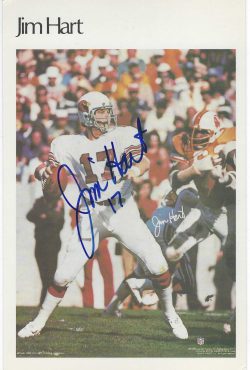 Autographed JIM HART St. Louis Cardinals 1981 Mini Poster Photo