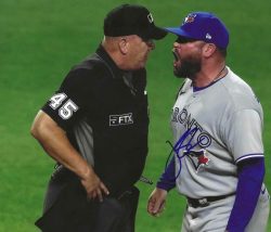 Autographed JOHN SCHNEIDER 8X10 Toronto Blue Jays Photo