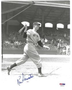 AUTOGRAPHED KEN SILVESTRI 8x10 New York Yankees Photo PSA/DNA