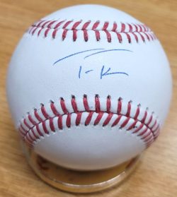 Autographed TREA TURNER Official Major League Baseball Beckett