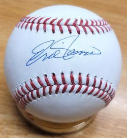 ERIC RASMUSSEN Autographed Official Major League Baseball