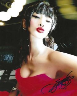 AUTOGRAPHED SIGNED BAI LING 8x10 Photo Actor Star Wars