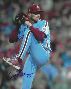 Autographed CONNOR BROGDON 8X10 Philadelphia Phillies Photo