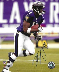 Autographed DEVARD DARLING 8X10 Baltimore Ravens Photo