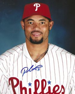 AUTOGRAPHED PEDRO FELIZ 8x10 Philadelphia Phillies Photo